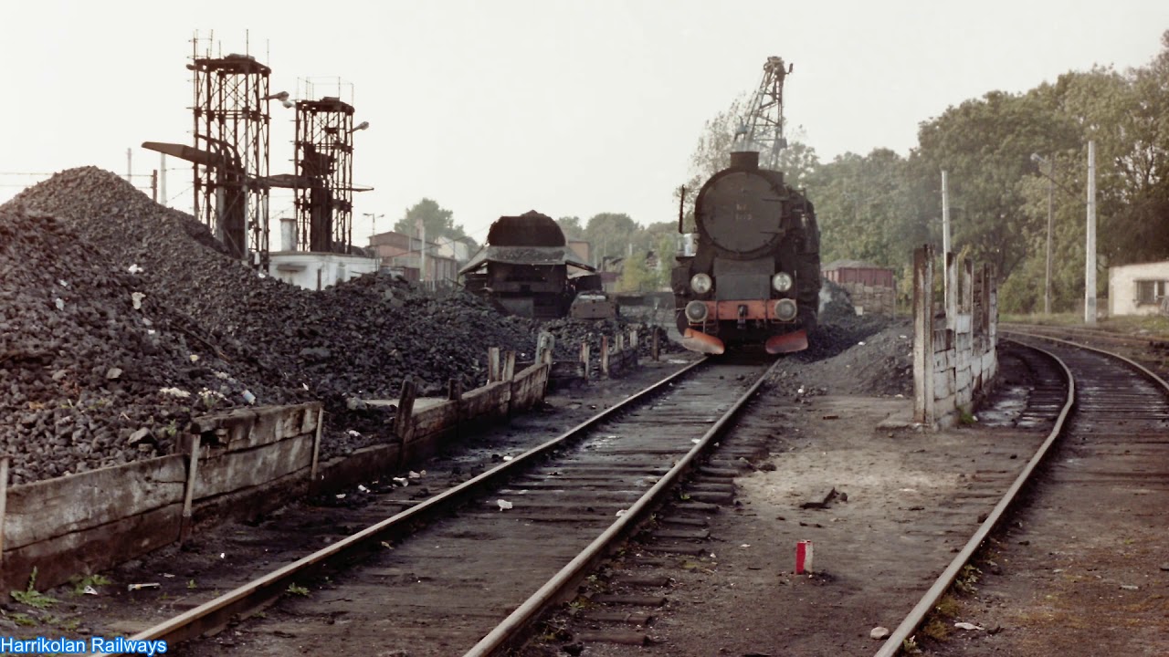 The Final Year of Steam Around Elk, Poland! In 1991.