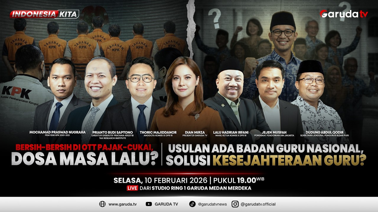 Bersih-Bersih di OTT Pajak-Cukai, Dosa Masa Lalu?  I INDONESIA KITA