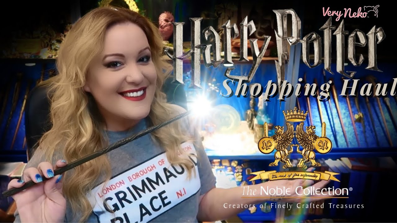 HARRY POTTER NOBLE COLLECTION & LOUNGEFLY SHOPPING HAUL UNBOXING FROM VERY NEKO | VICTORIA MACLEAN