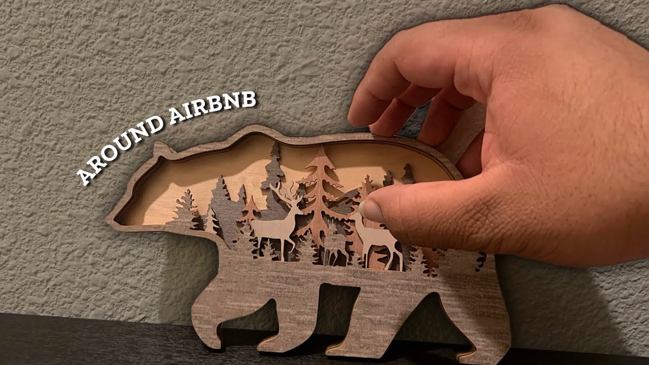 *ASMR* Tapping & Scratching Around a Airbnb 🐻(Lofi)
