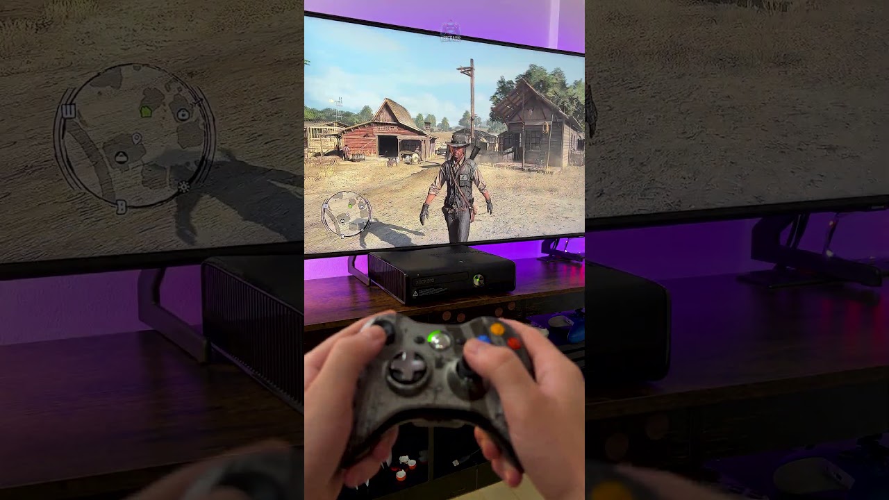 Red Dead Redemption on the XBOX 360