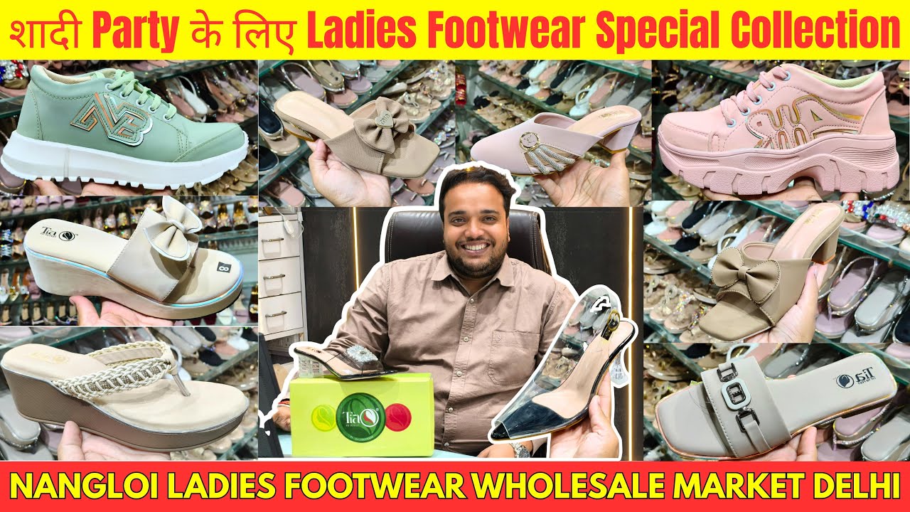 Nangloi Footwear Wholesale Market Delhi | Delhi Nangloi Footwear Market | Ladies Footwear Market