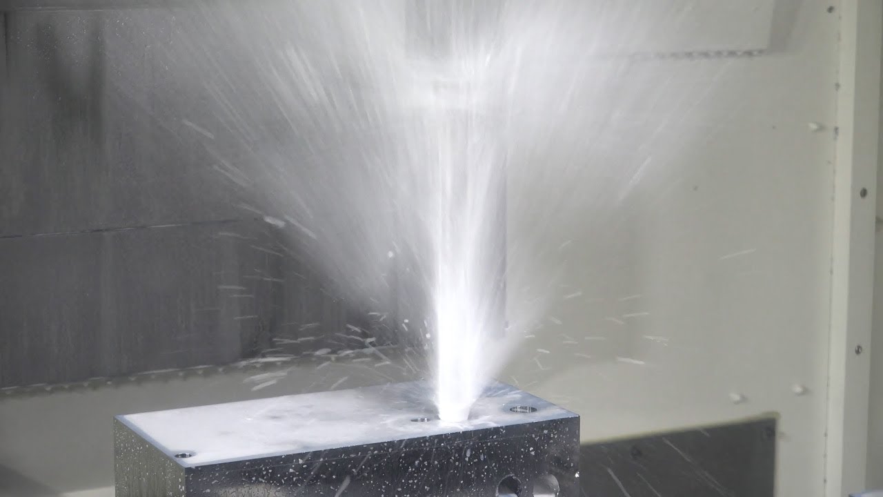 DeepTrio Deep Hole Drills Demo - 4140 Steel