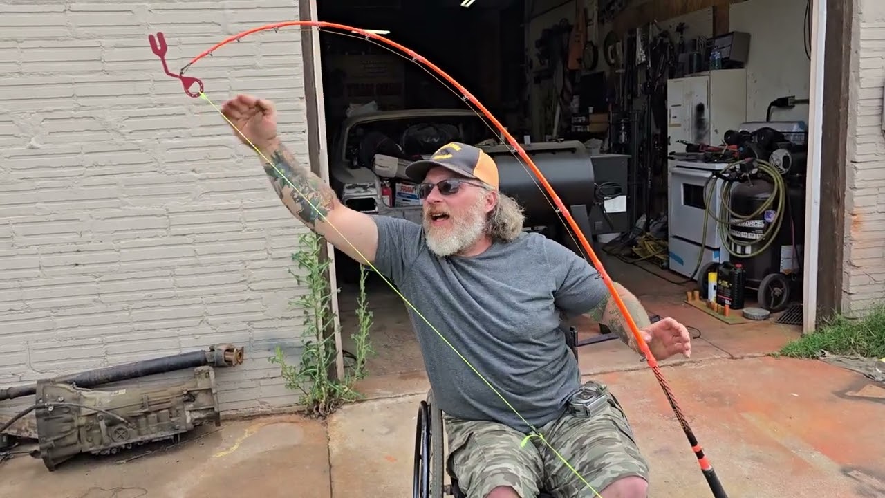 DHA rodholer and the @Catch The Fever Hellcat revenge rod review.