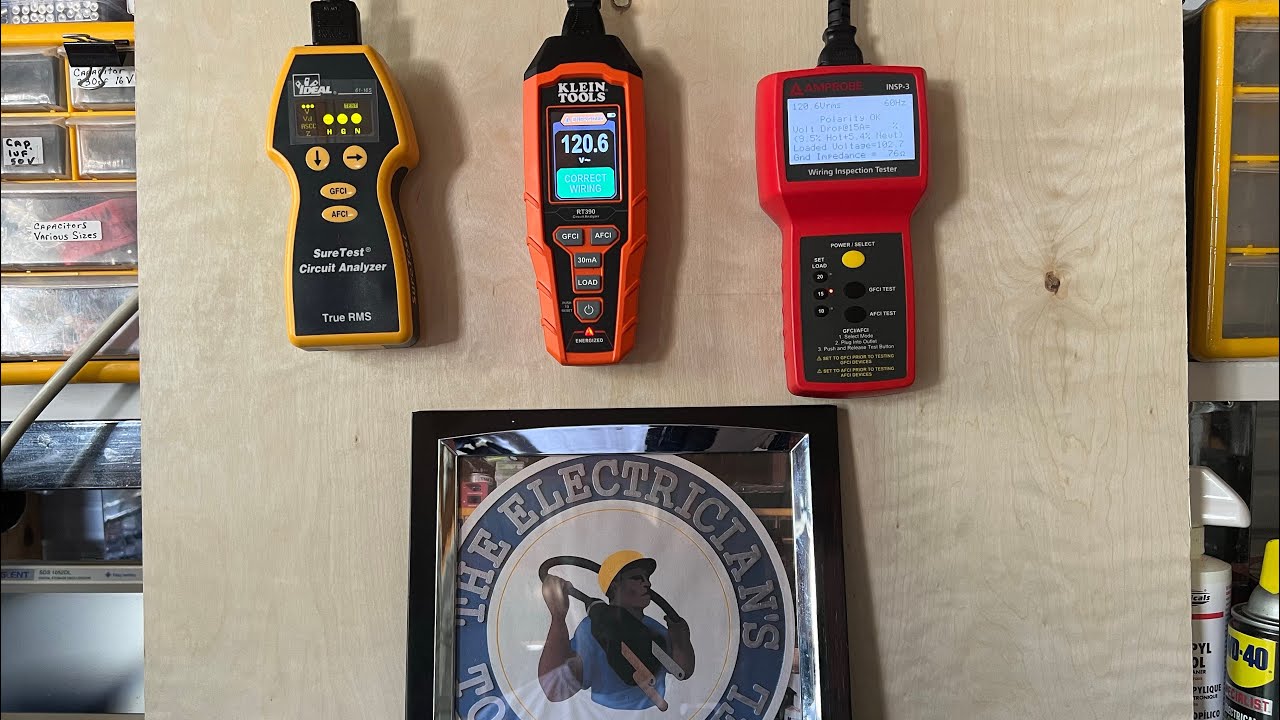 IDEAL INDUSTRIES, KLEIN TOOLS, AMPROBE  (Branch Circuit Analyzer Comparison)