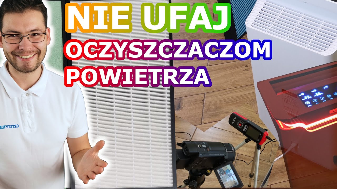 Czujniki jakości powietrza. SMOG, TVOC, Formaldehyd, LZO, PM2.5, PM10 Jak działa oczyszczacz?