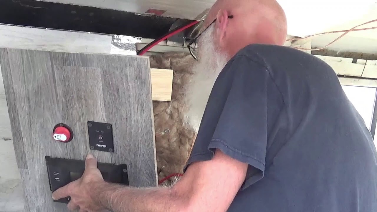 Installing Solar Controller Project Camper Van- 1965 Ford Econoline- Restoration and Modifications