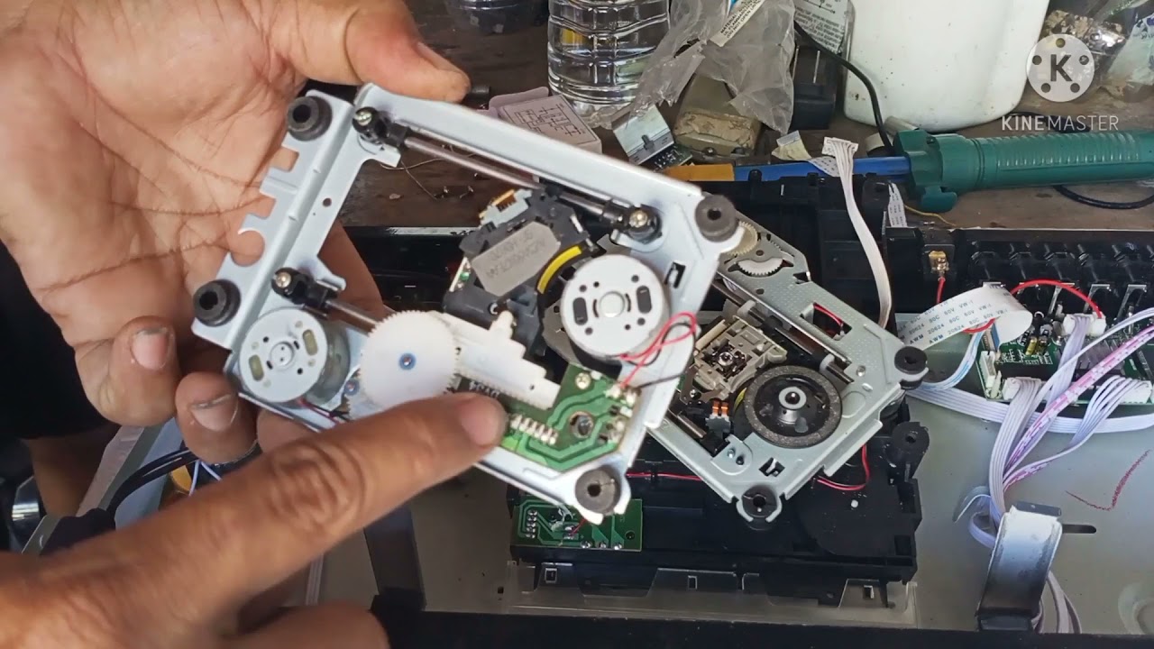DVD optic lens replaced