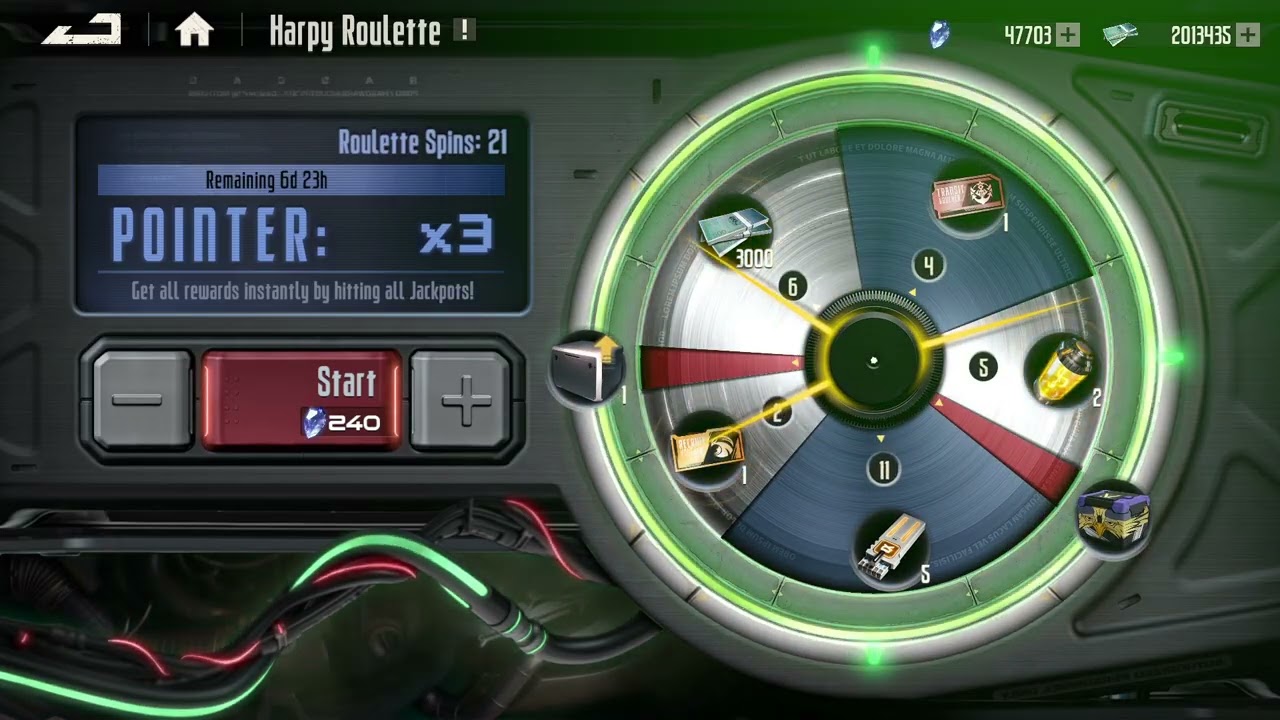 Mecharashi PC Harpy Roulette 5