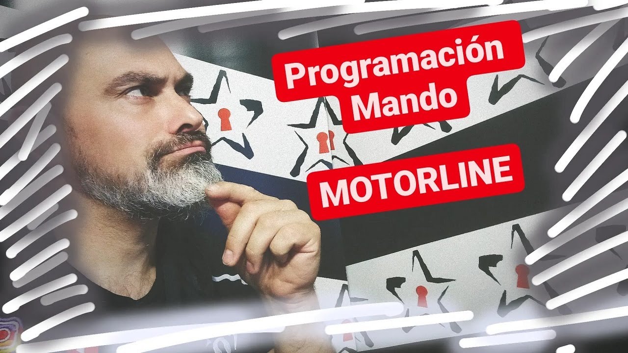👍PROGRAMACION MANDO MOTORLINE👍