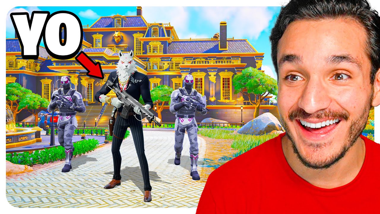 Fingí SER un JEFE Para GANAR en Fortnite!