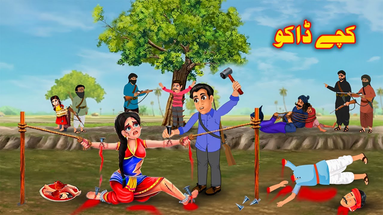 Dangerous Robbers | Pashto New Kahani | Pashto Story | Buner Cartoon