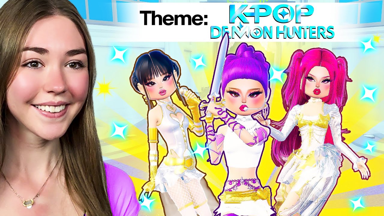 ONLY Being K-POP DEMON HUNTERS In DRESS TO IMPRESS!