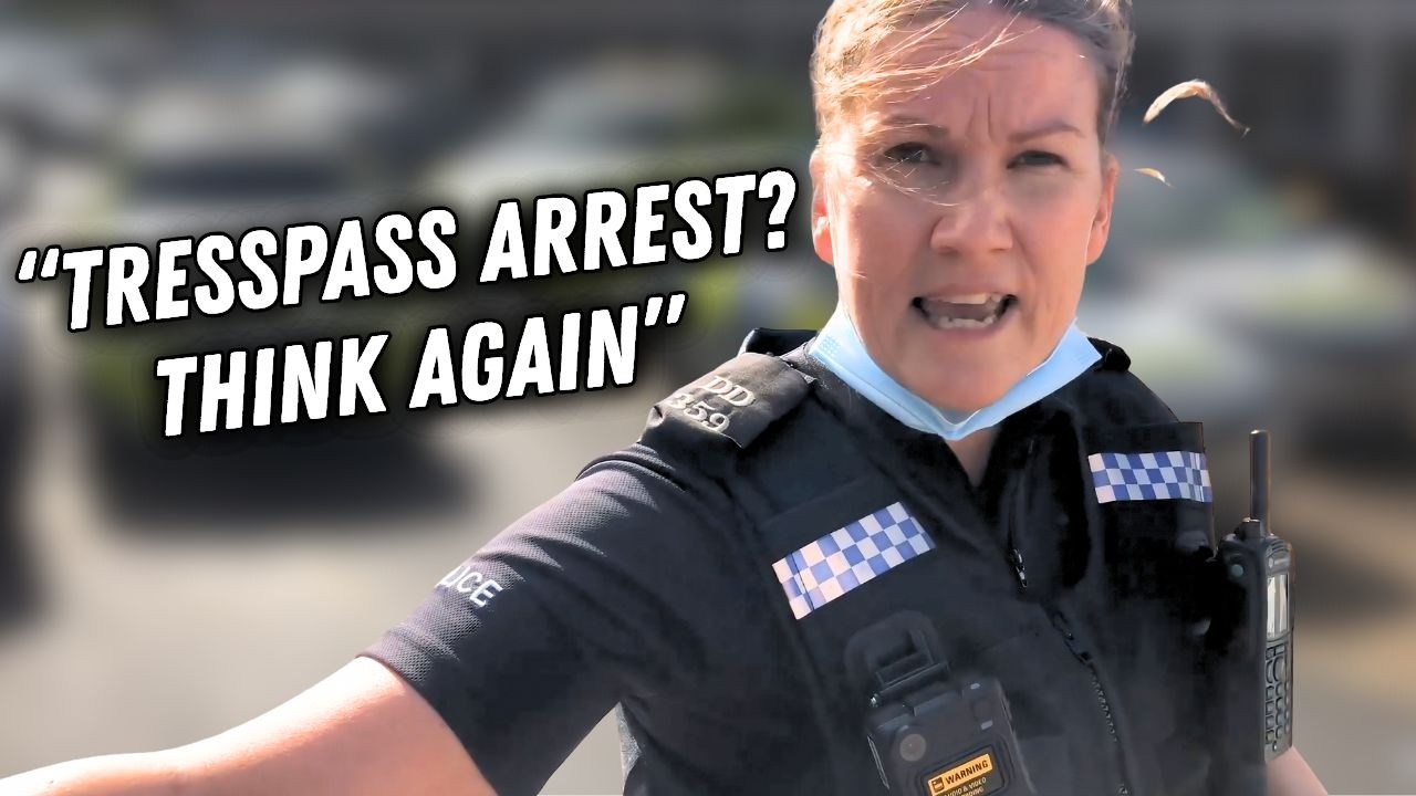 UK Police Threaten Trespass Arrest Outside Station&hellip; Auditor Shuts It Down | UK Audit