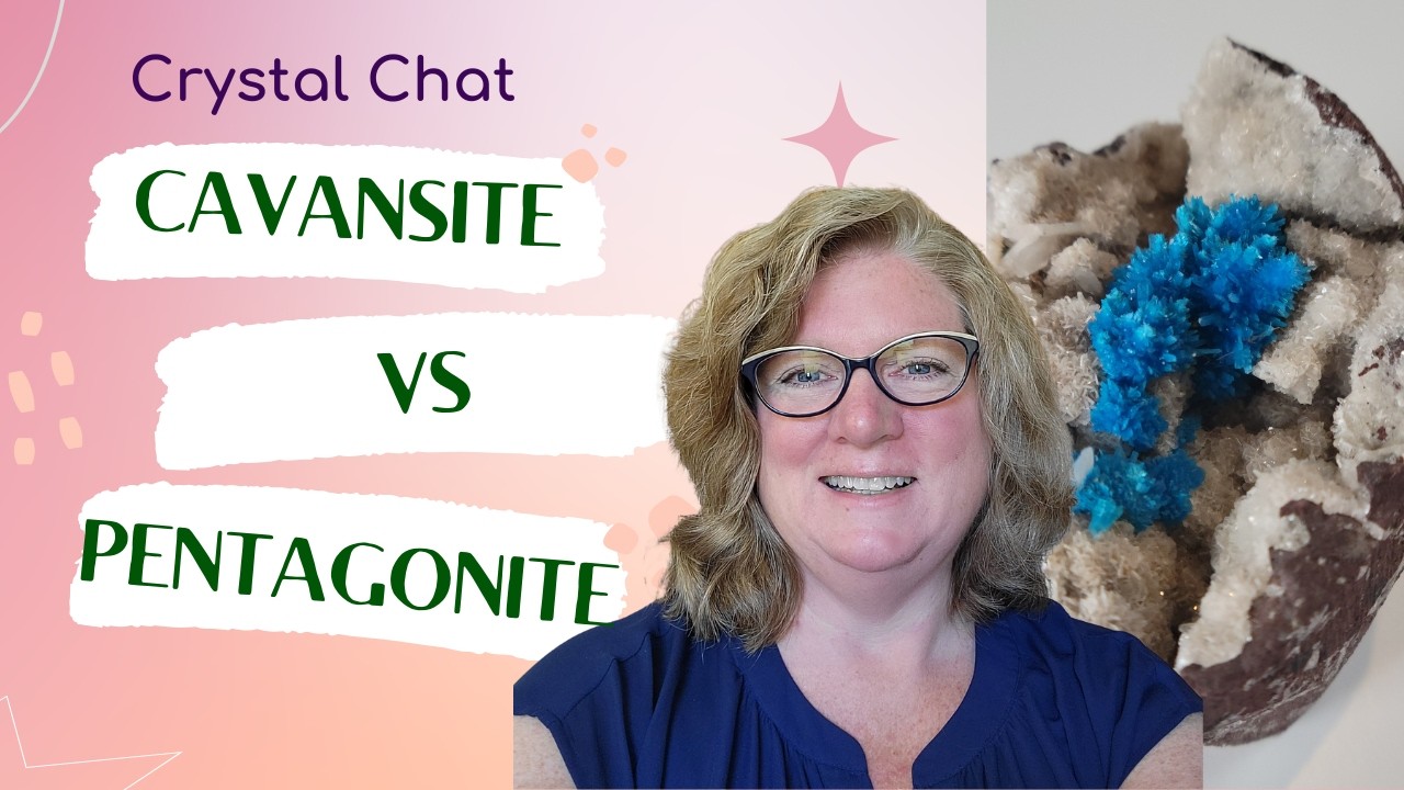 Cavansite vs Pentagonite - How to tell them apart, are the metaphysical properties different?