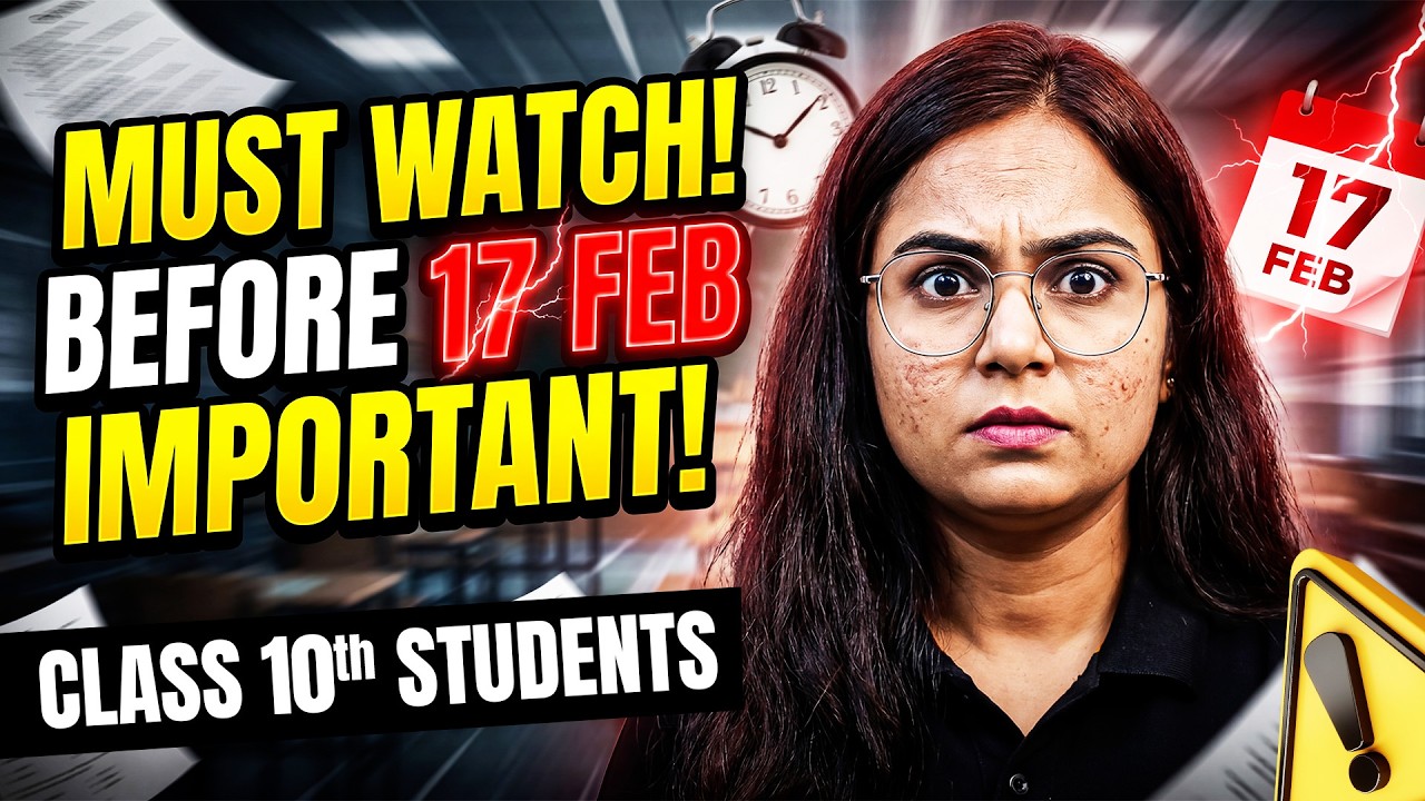 The ONLY Motivation You Need 😭🔥 | Before Class 10 Boards | MUST WATCH Before 17 Feb 💯