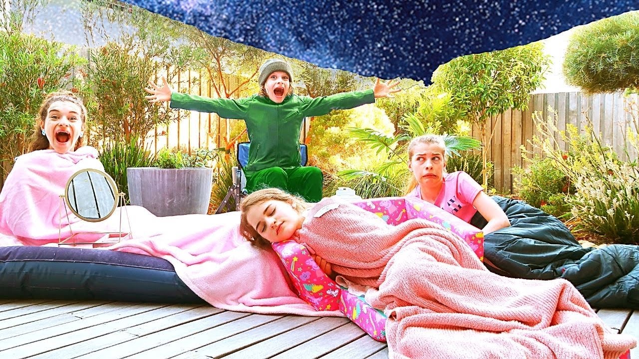 WE MOVED OUR BEDROOMS OUTSIDE w/the Norris Nuts