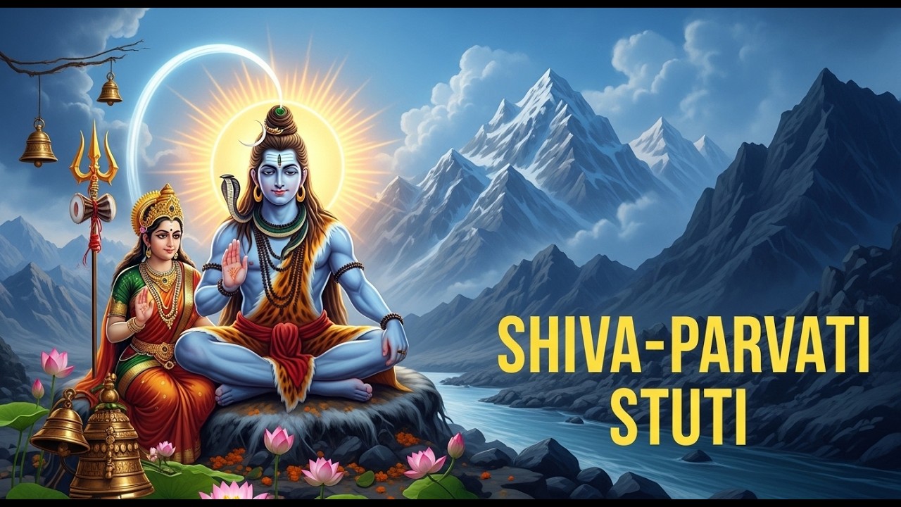 Shiva-Parvati Stuti | Om Namah Shivaya & Mata Parvati Chant for Peace & Energy