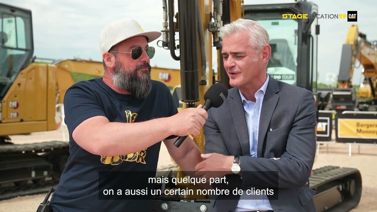 LE DIG TOUR 2023 SAINT AUBIN - ITW Bergerat Monnoyeur (BM CAT) - Stage Location