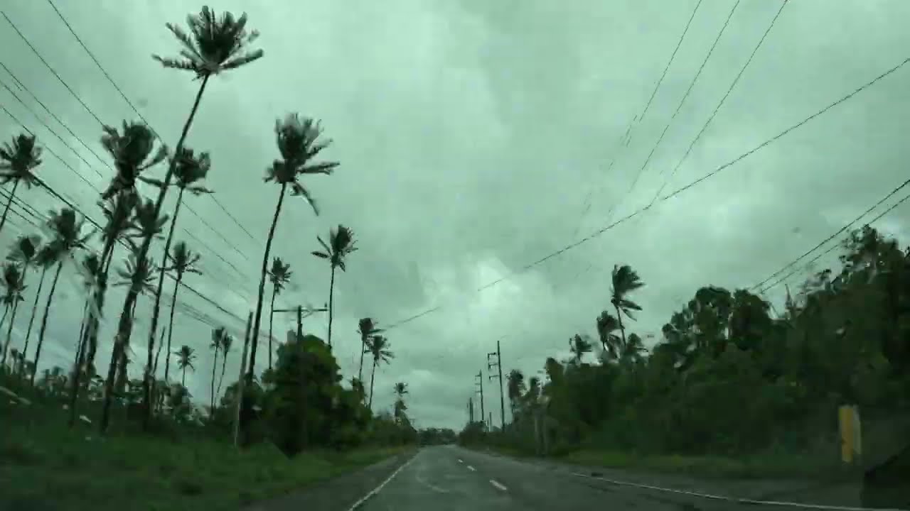 4K - Philippines - Road AH26 - Timelapse - 3