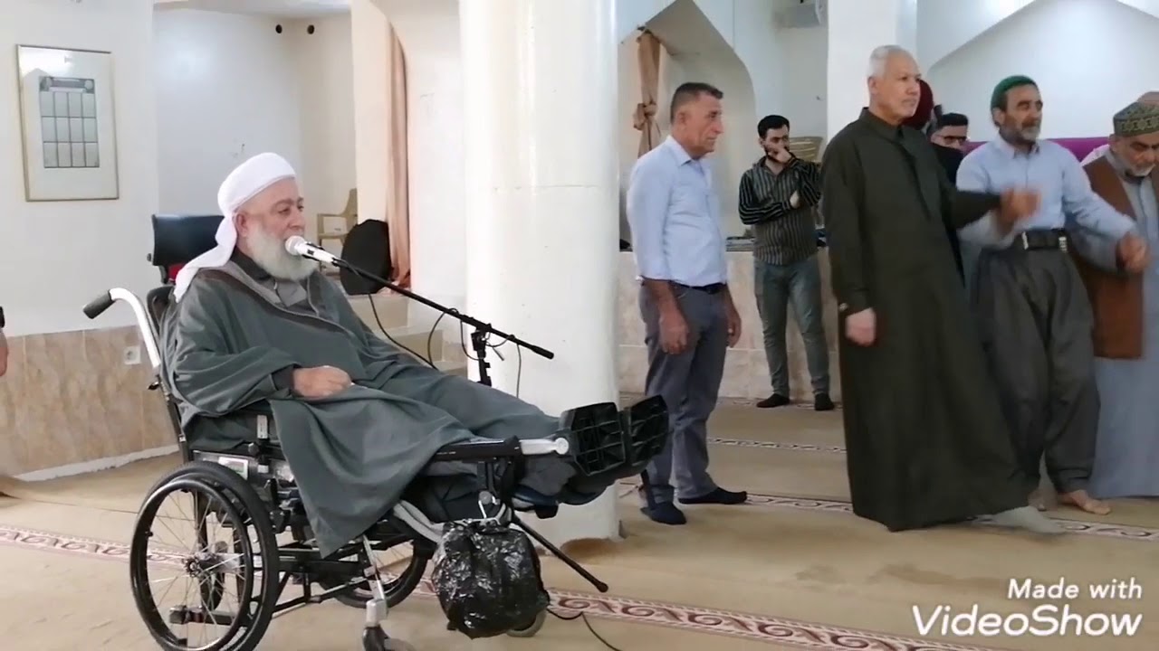 مديح فارسي بصوت الشيخ يوسف الطالباني و موريدي التكية يوم الجمعة٢٠٢٠/٣/١٣