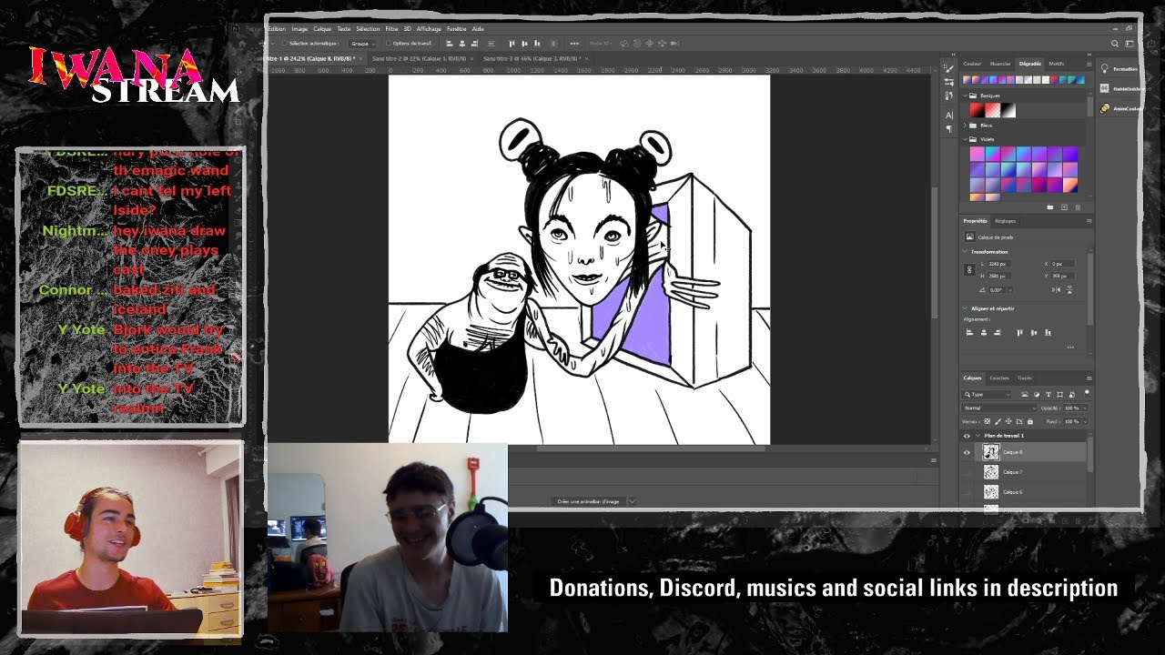 Drawing nonsense with Lizanye (31.05.2021)