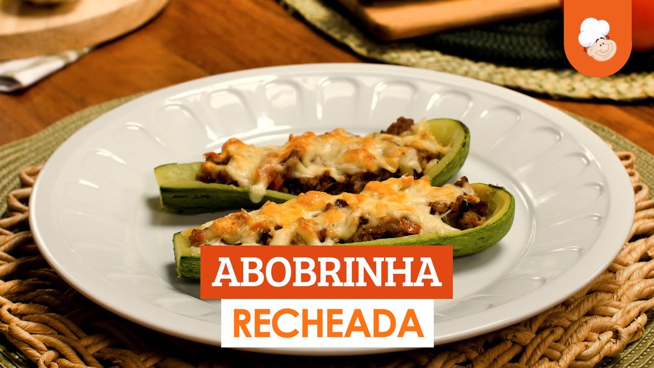 Abobrinha recheada &mdash; Receitas TudoGostoso