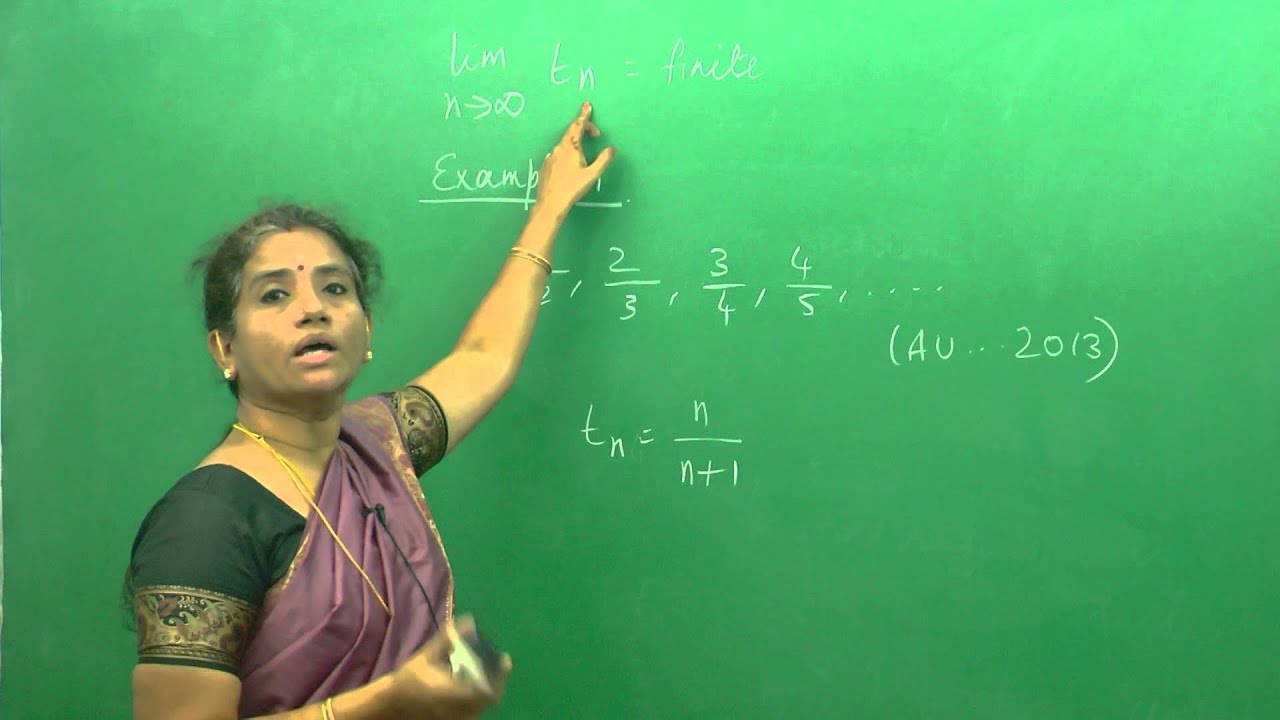 Sequences & Series - Convergence and divergence(AU ,JNTU ,GATE,Delhi University)
