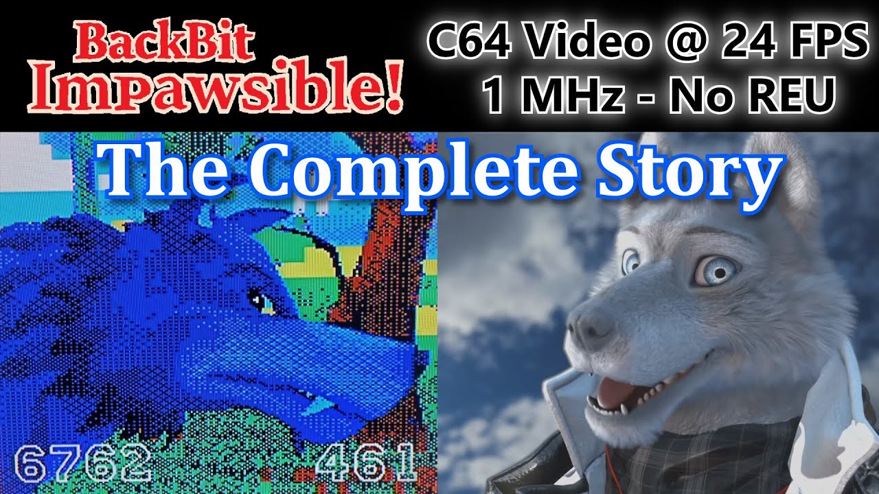 C64 BackBit Impawsible - The Complete Story
