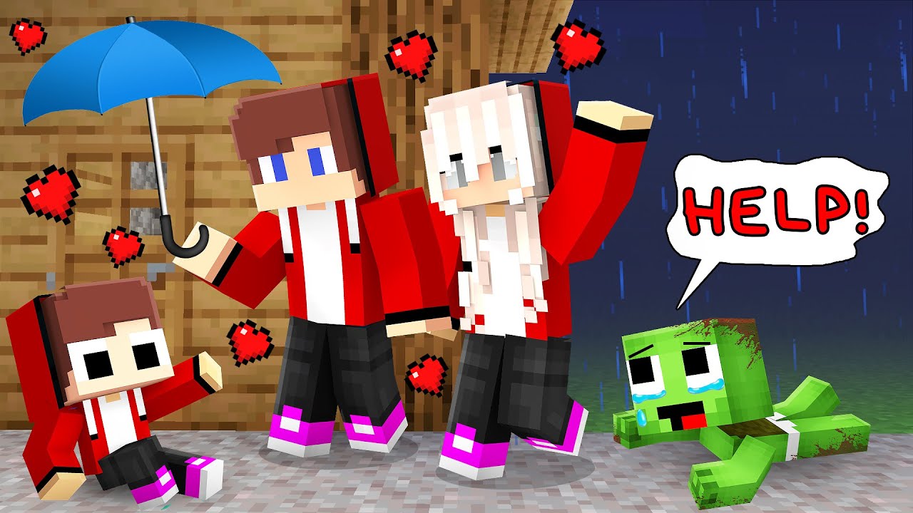 Maizen Family DON`T LOVE Lonely Baby Mikey! Mikey Family Sad Story in Minecraft - Maizen