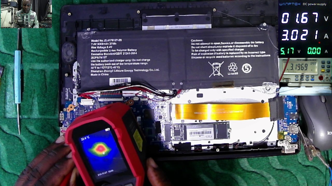 Попытка ремонта неисправной материнской платы Proline: нет питания, отсутствует напряжение 3,3 во...