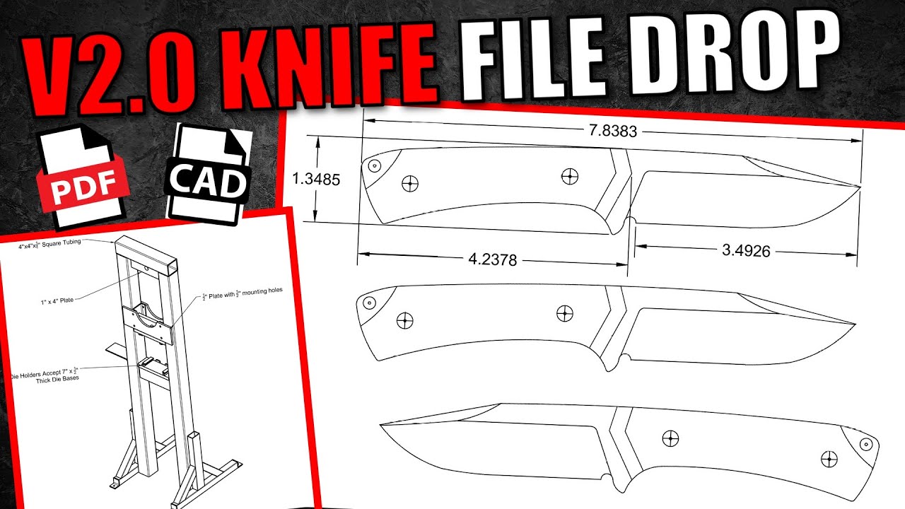 I'm Giving Away My Knife Templates for FREE! | RBO Library V2.0