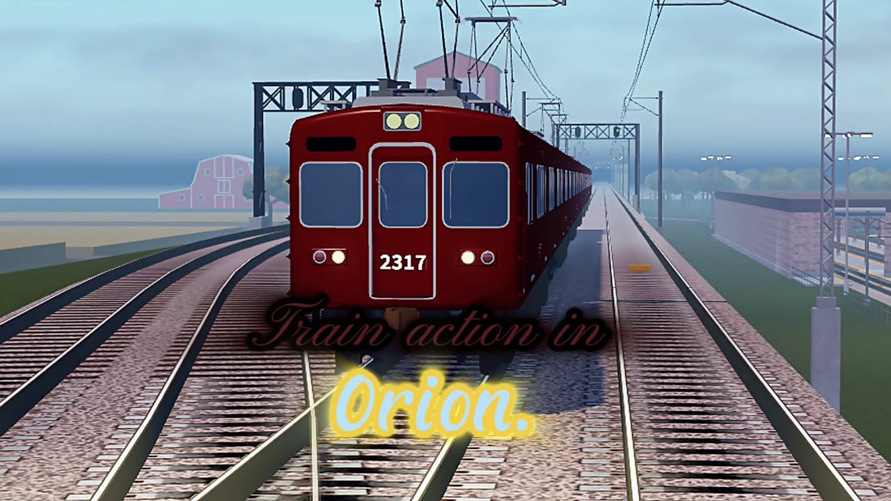Train action in Orion. (Rails unlimited)