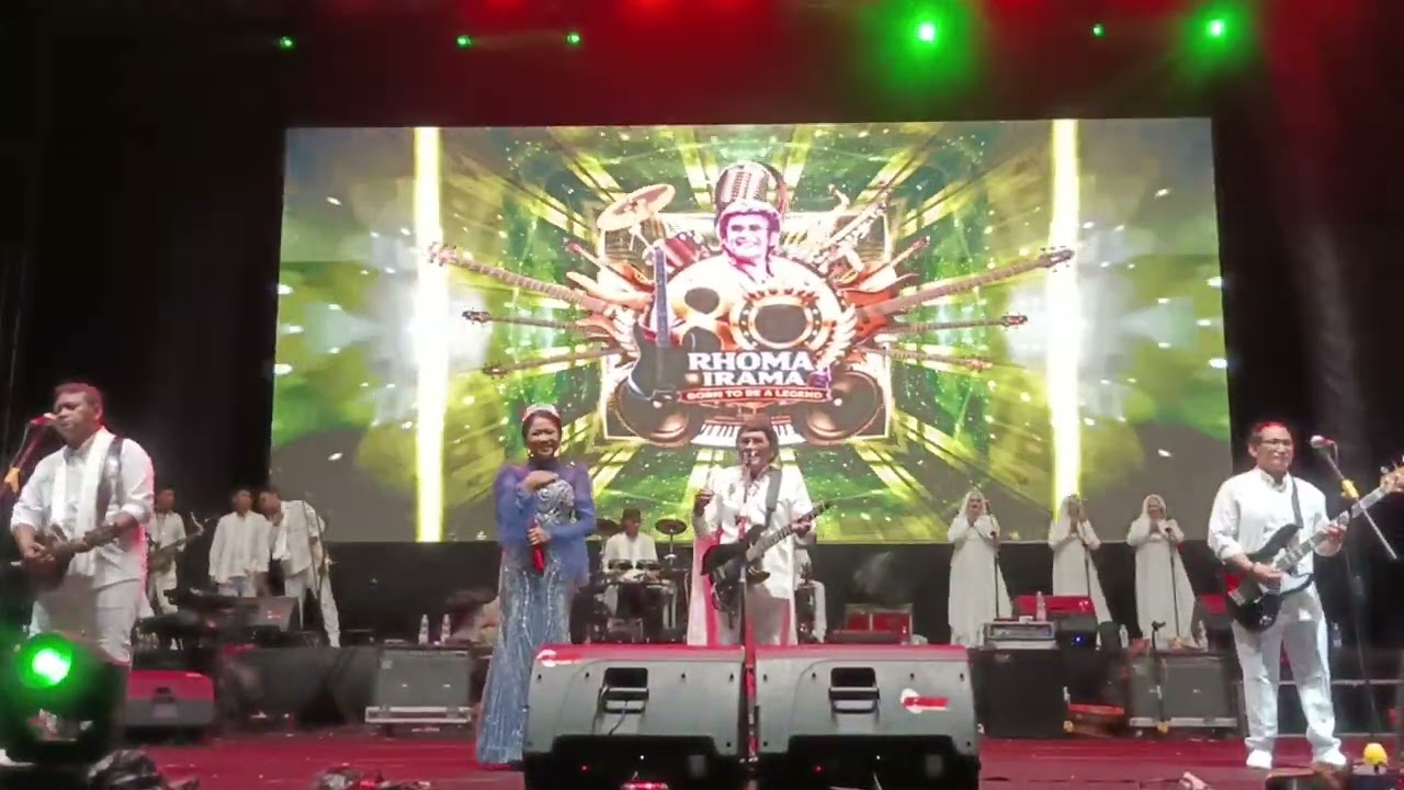 DASI DAN GINCU KONSER 8 DEKADE RHOMA IRAMA x APRIL DA 7 