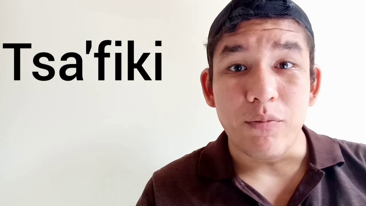 Pronombres personales en Tsáfiki