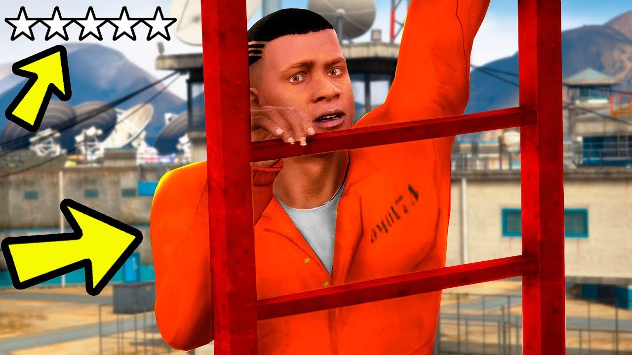GTA 5 - МОЖНО ли СБЕЖАТЬ из ТЮРЬМЫ без ИСПОЛЬЗОВАНИЯ МОДОВ?!