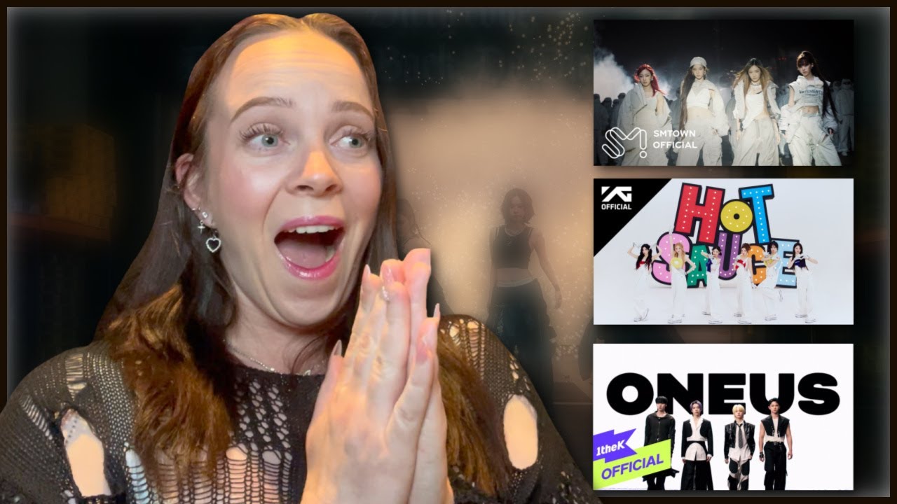Reacting to KPOP I Catching up on KPOP (aespa, BABYMONSTER & ONEUS)