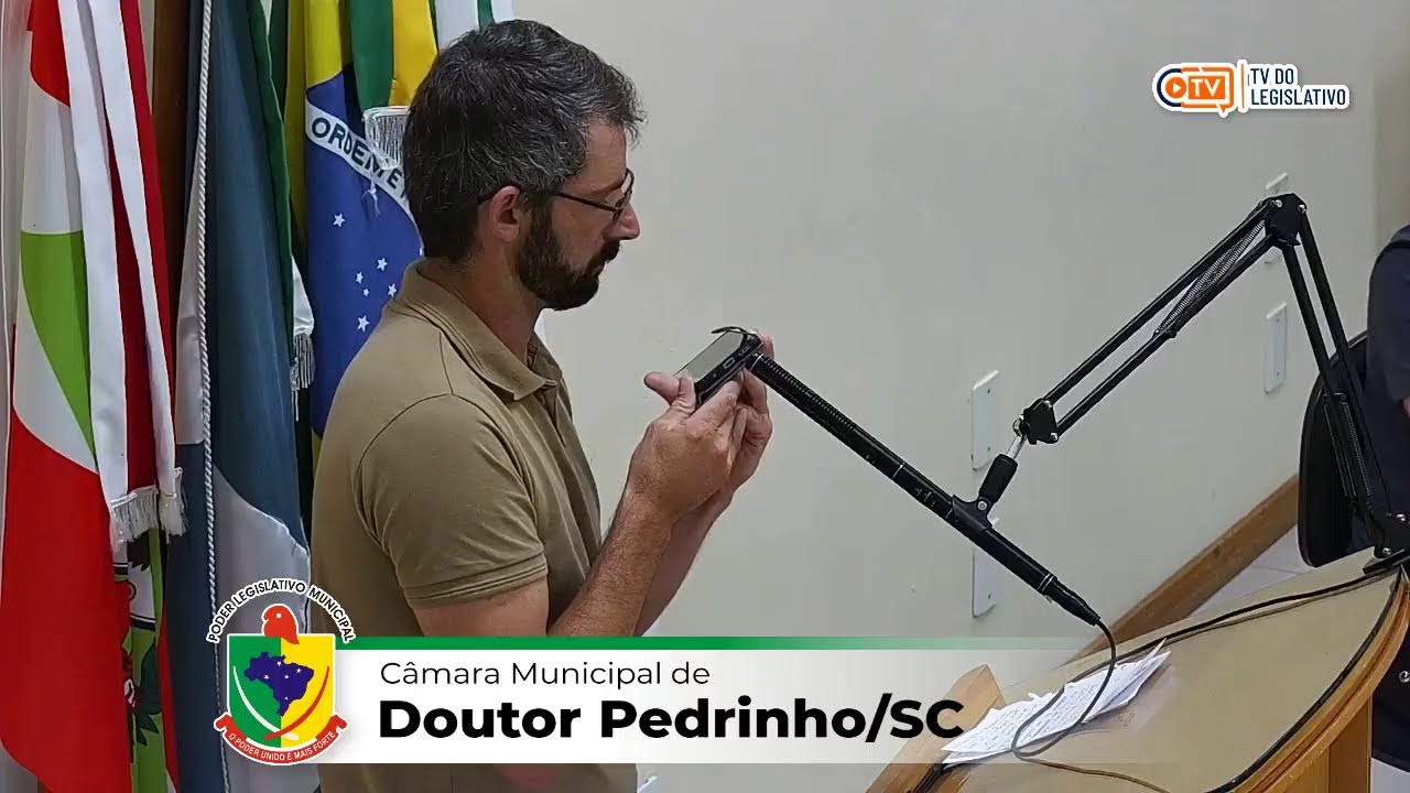 Quadragésima Quarta Sessão Ordinária da Câmara de Vereadores de Doutor Pedrinho - 23/02/2026
