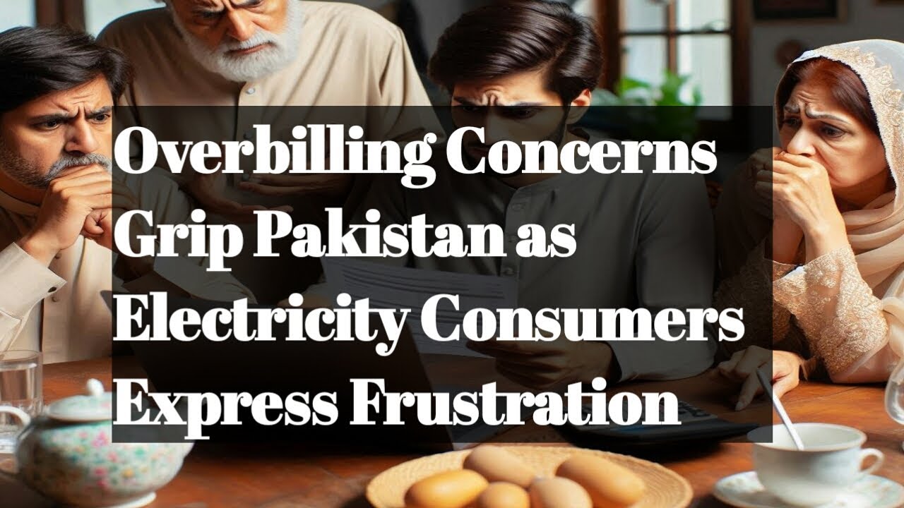 Over billing Concerns Grip Pakistan as Electricity Consumers Express Frustration