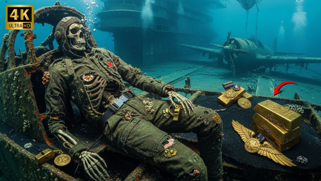 We Found a Lost WWII Aircraft Carrier! (The $800,000,000 Military Vault)