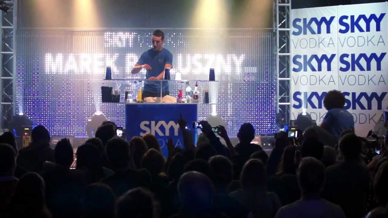 SKYY Vodka Global Flair Challenge - London 2012 - Marek Posluszny 1st Place