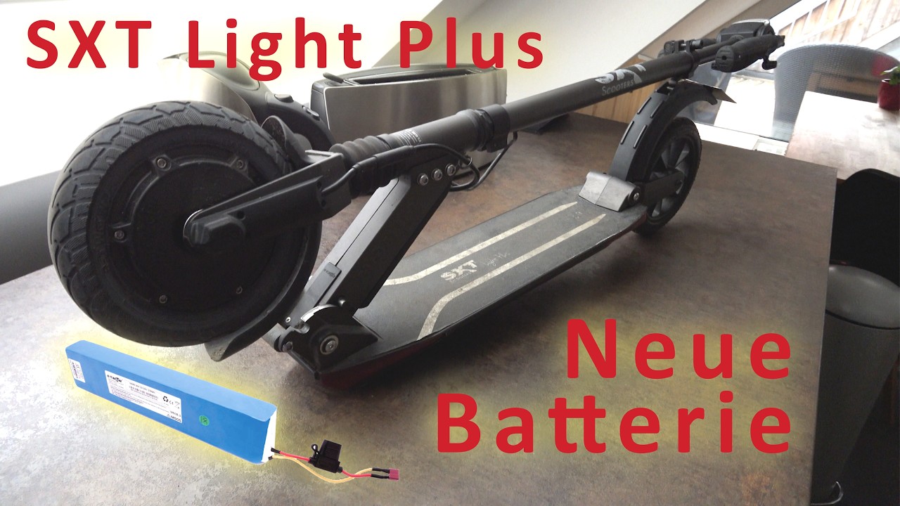 Neuer Akku für den SXT Light Plus