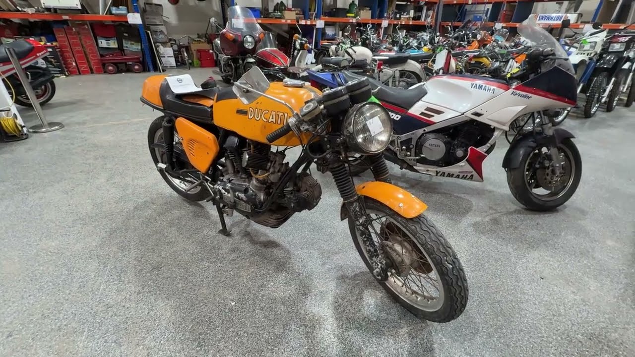 DUCATI 750 S 1974 года | MATHEWSONS CLASSIC CARS | АУКЦИОН: 4, 5 и 6 февраля 2026 года