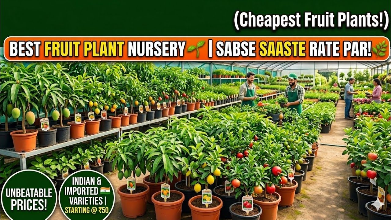 Best Fruits Plant Nursery | Best Nursery | Exotic And Unique Fruit plant Nursery