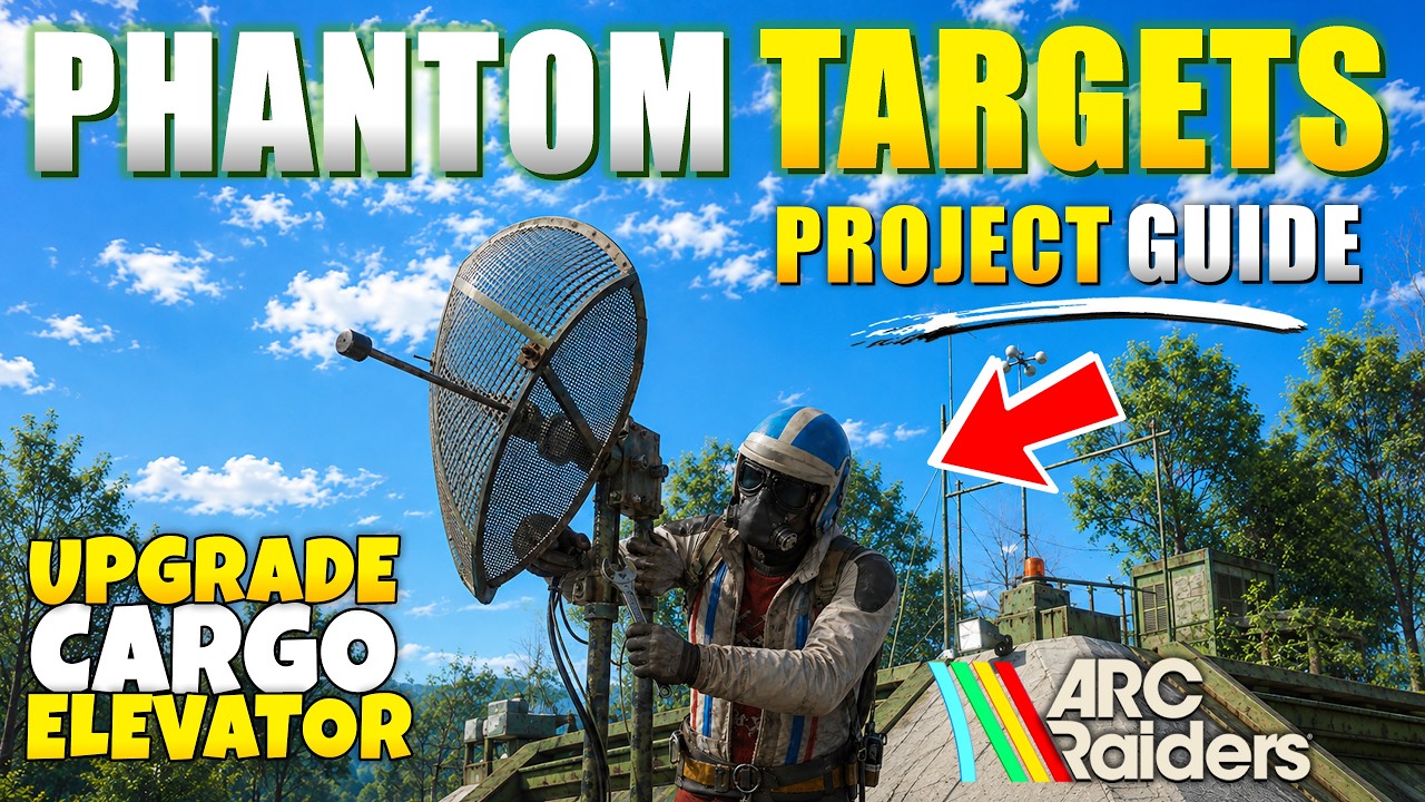 ARC Raiders How to Upgrade Cargo Elevator Antennas (Phantom Targets Project Guide)