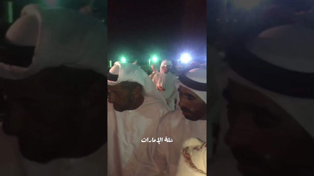 الشاعر سعيد عامر النيادي وسيف محمد الكعبي