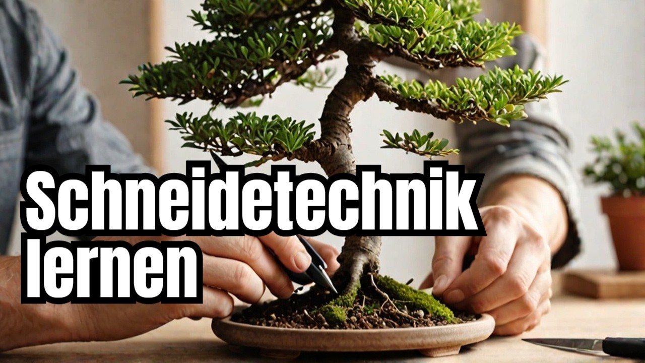 Bonsai Schneiden für Anfänger - Bonsai schneiden Grundlagen - Teil 1