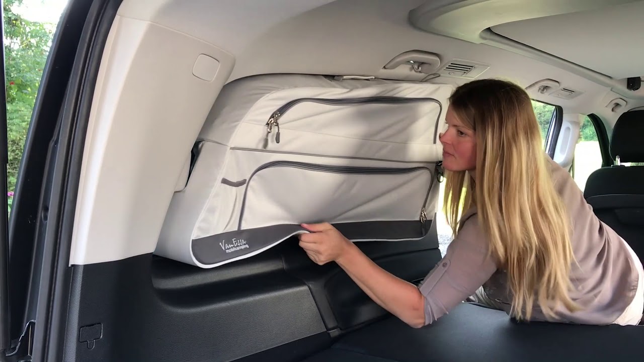 Mercedes Packtaschen von VanEssa mobilcamping - Einbauanleitung
