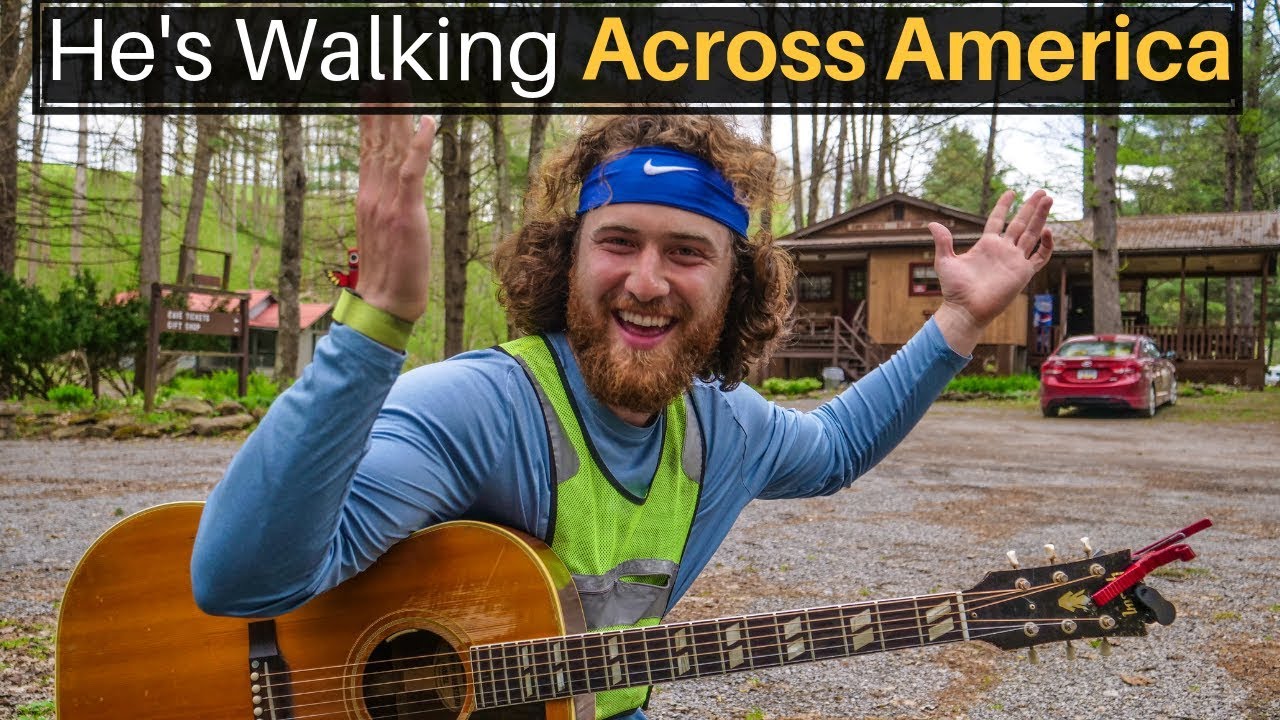 He's Walking Across America (MIKE POSNER)