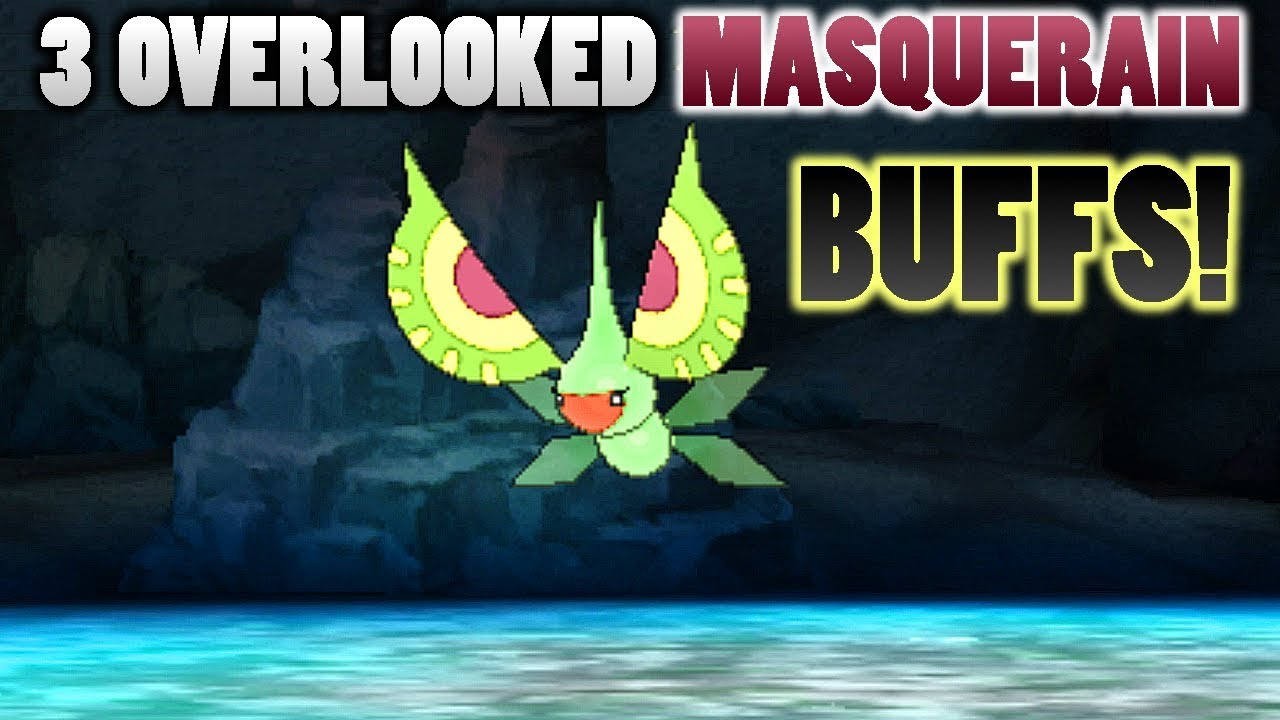 3 Overlooked Masquerain Buffs In Pokemon Ultra Sun and Moon